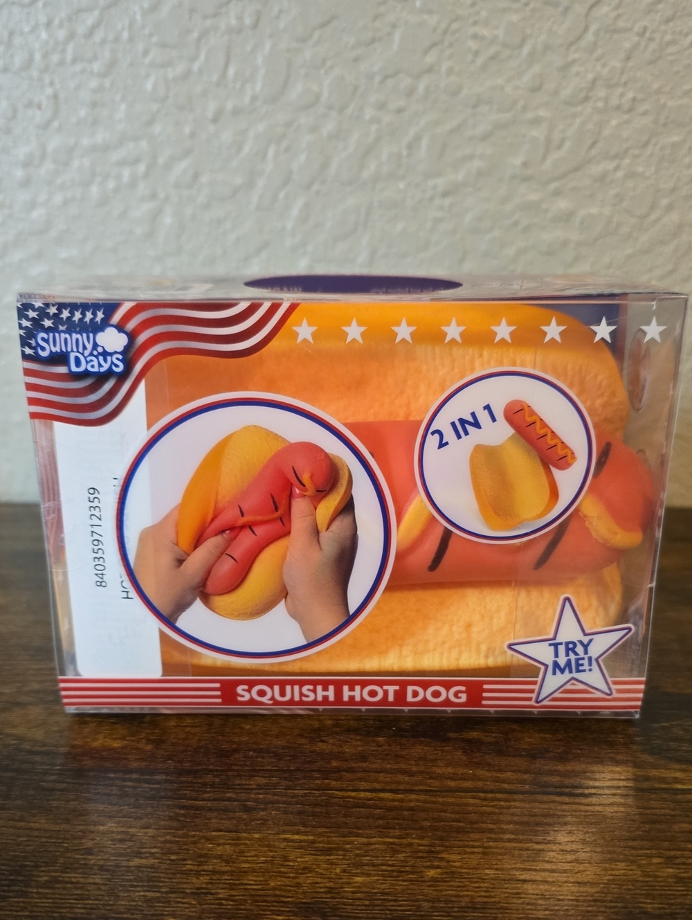 Squish Hot Dog –  Sunny Days